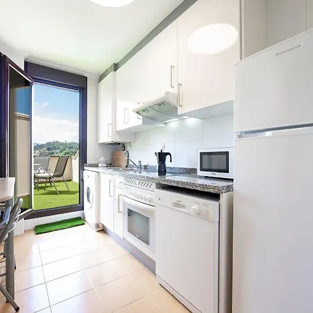 Apto Con Terraza Y Jardin - Luz De Poniente Apartment